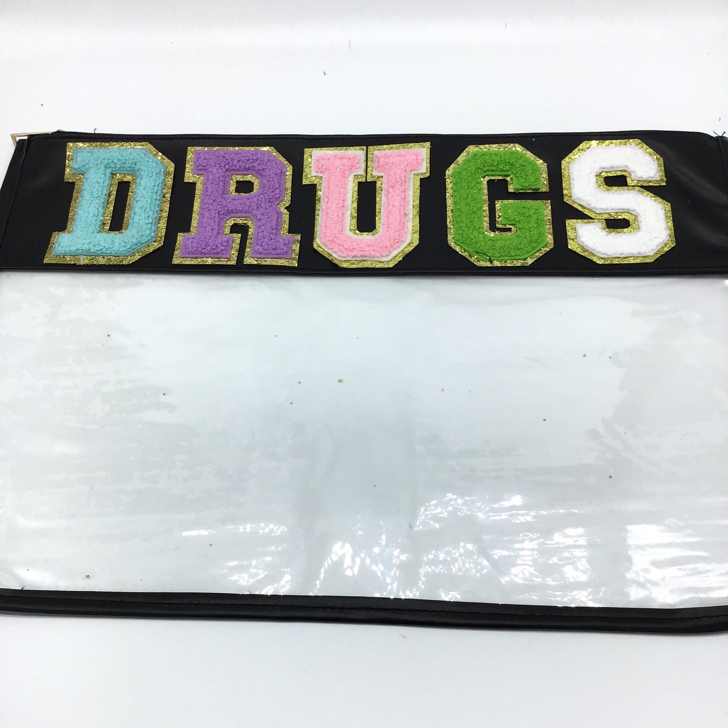 Fun Puffy Letter Plastic Pouches (Multiple Options)