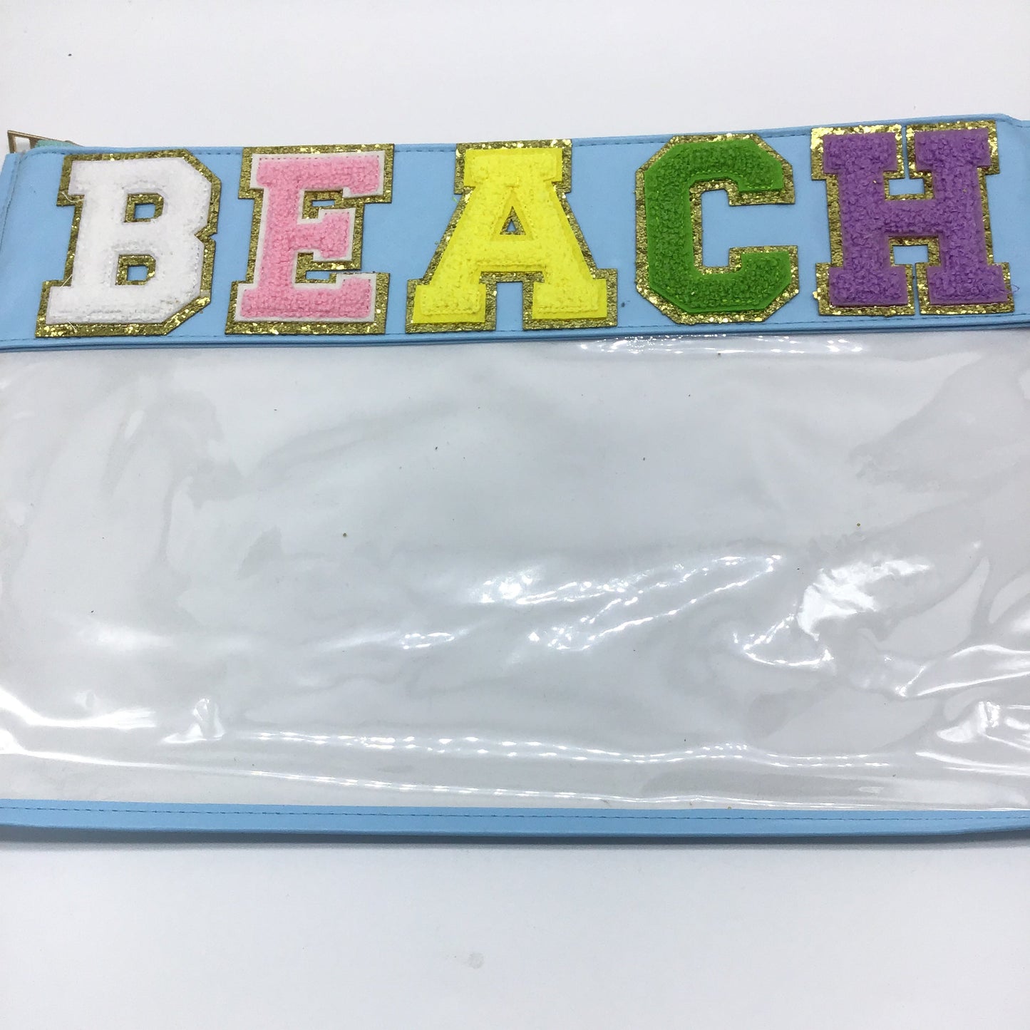 Fun Puffy Letter Plastic Pouches (Multiple Options)