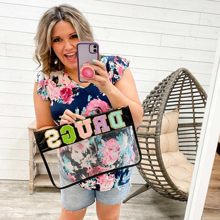 Fun Puffy Letter Plastic Pouches (Multiple Options)