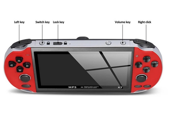 Handheld Video Game with Over 9 Thousand Games-Lola Monroe Boutique