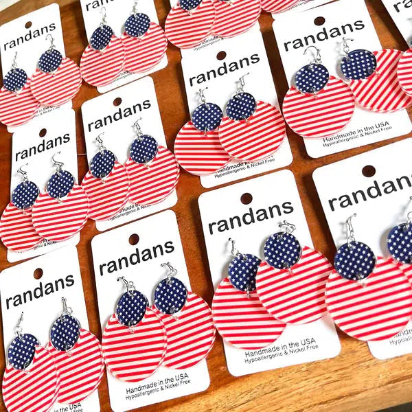 Handmade Acrylic Earrings (Multiple Options)