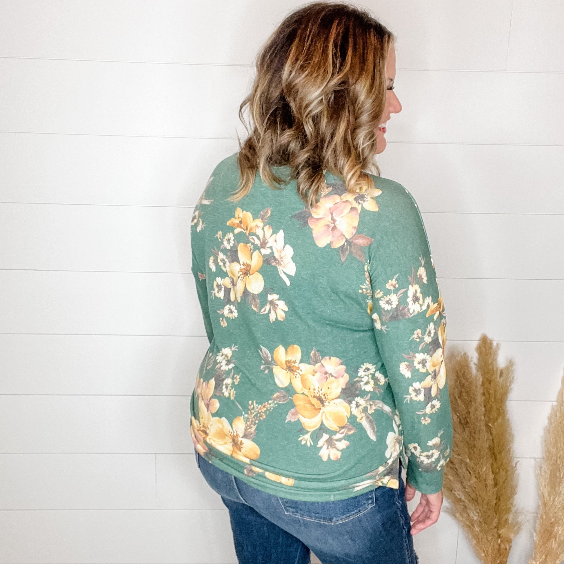 "Harvest" Floral Long Sleeve Weekender