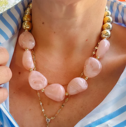 Treasure Jewels "Hopeful Beaded" Necklace