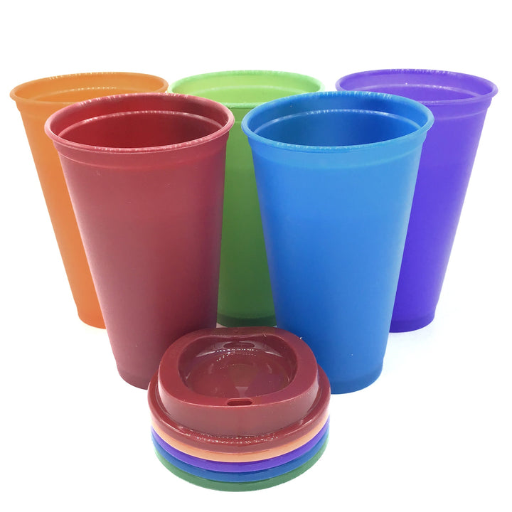 Hot Beverage Color Changing Reusable Cups (Multiple Colors)