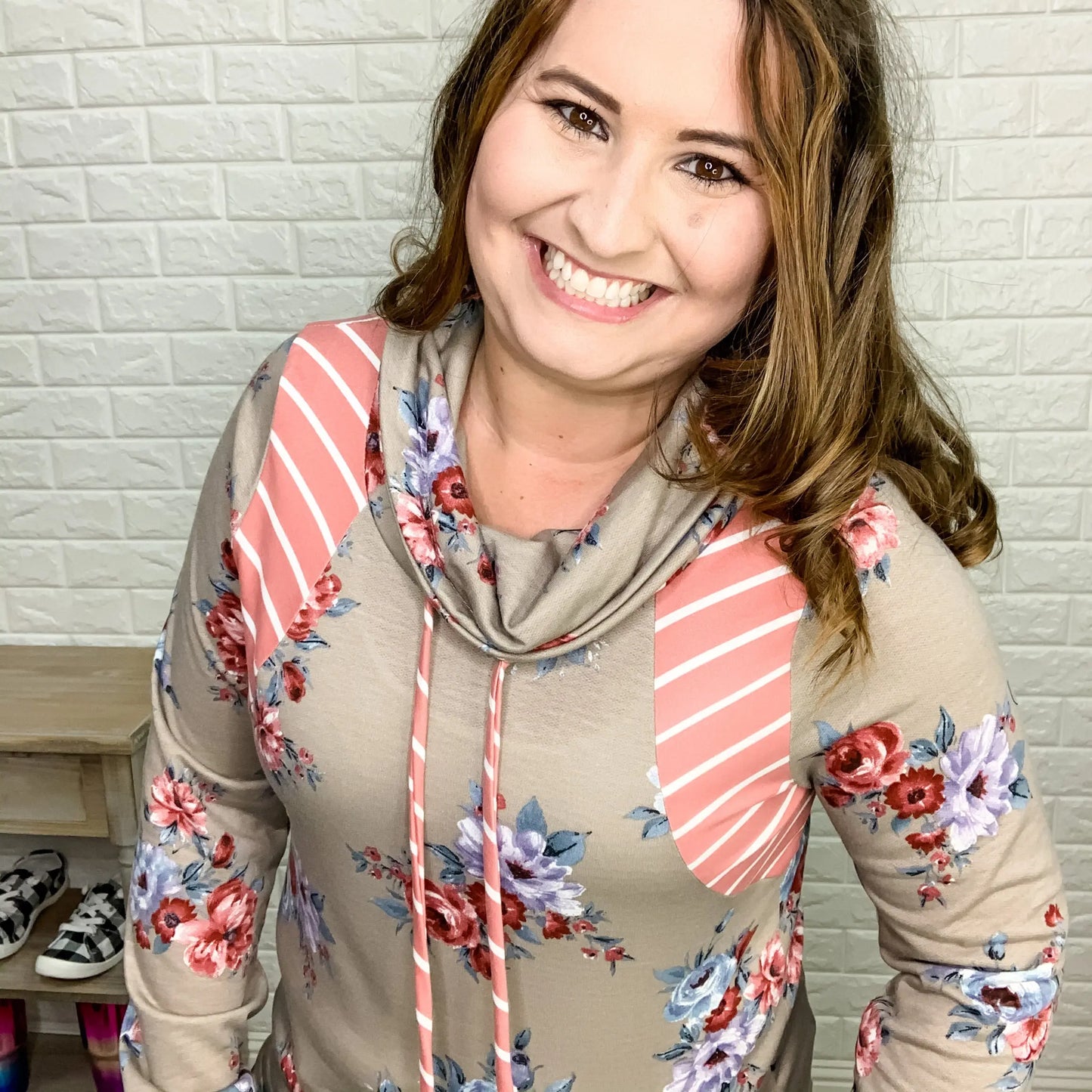 "It Is But It Isn't" Cowl Neck Pull Over