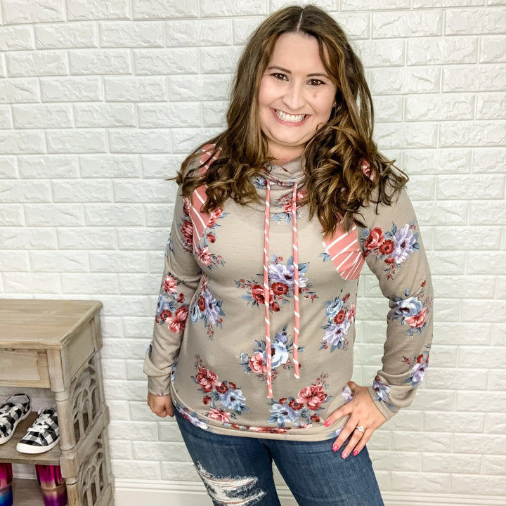 "It Is But It Isn't" Cowl Neck Pull Over