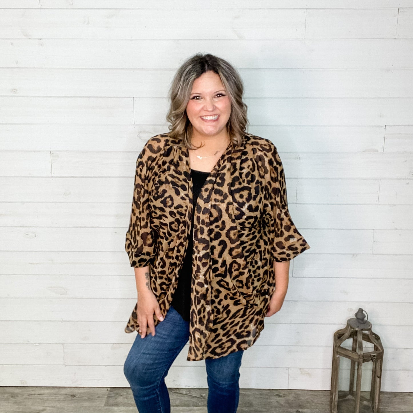 "It's A Neutral" Animal Print Kimono