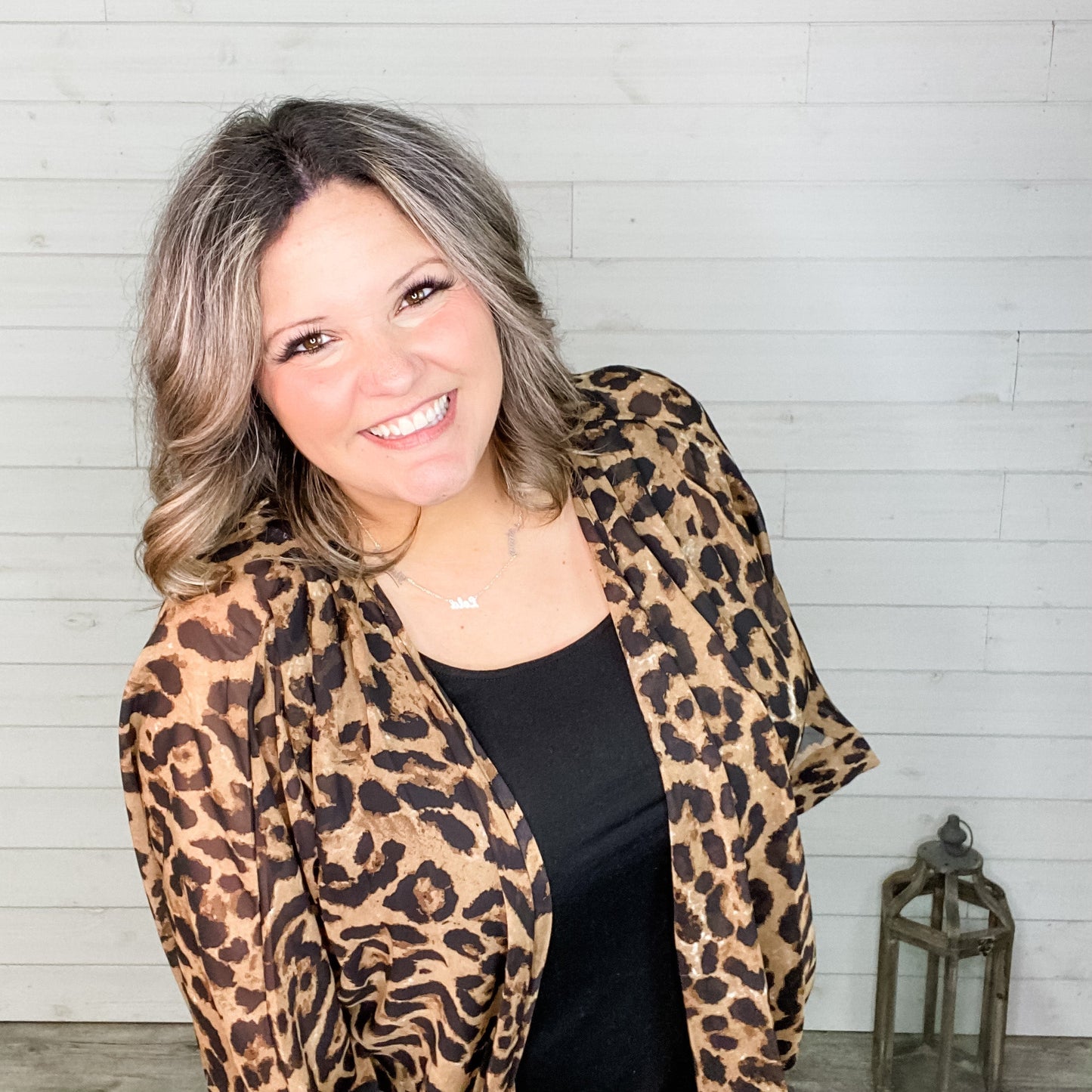 "It's A Neutral" Animal Print Kimono