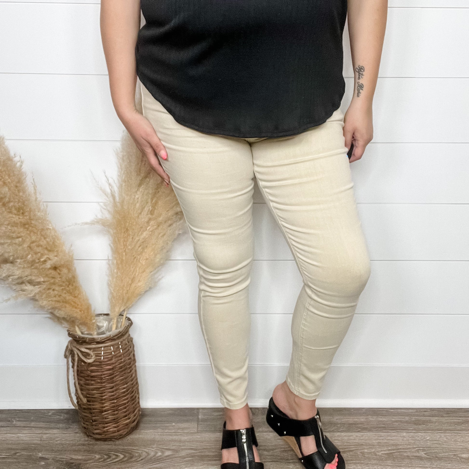 Judy Blue "Bad to the Bone" Tummy Control Skinny Jeans