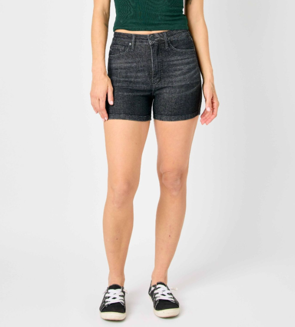 Judy Blue "Black Magic Woman" Black Shorts