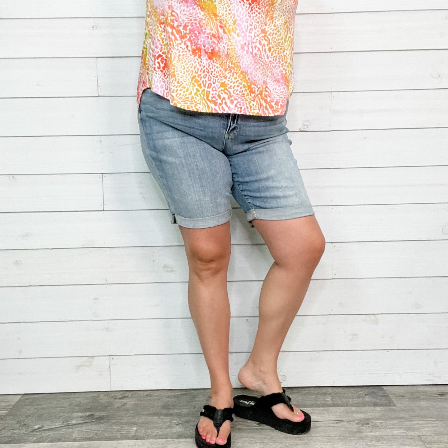Judy Blue Classy and Sassy Bermuda Shorts