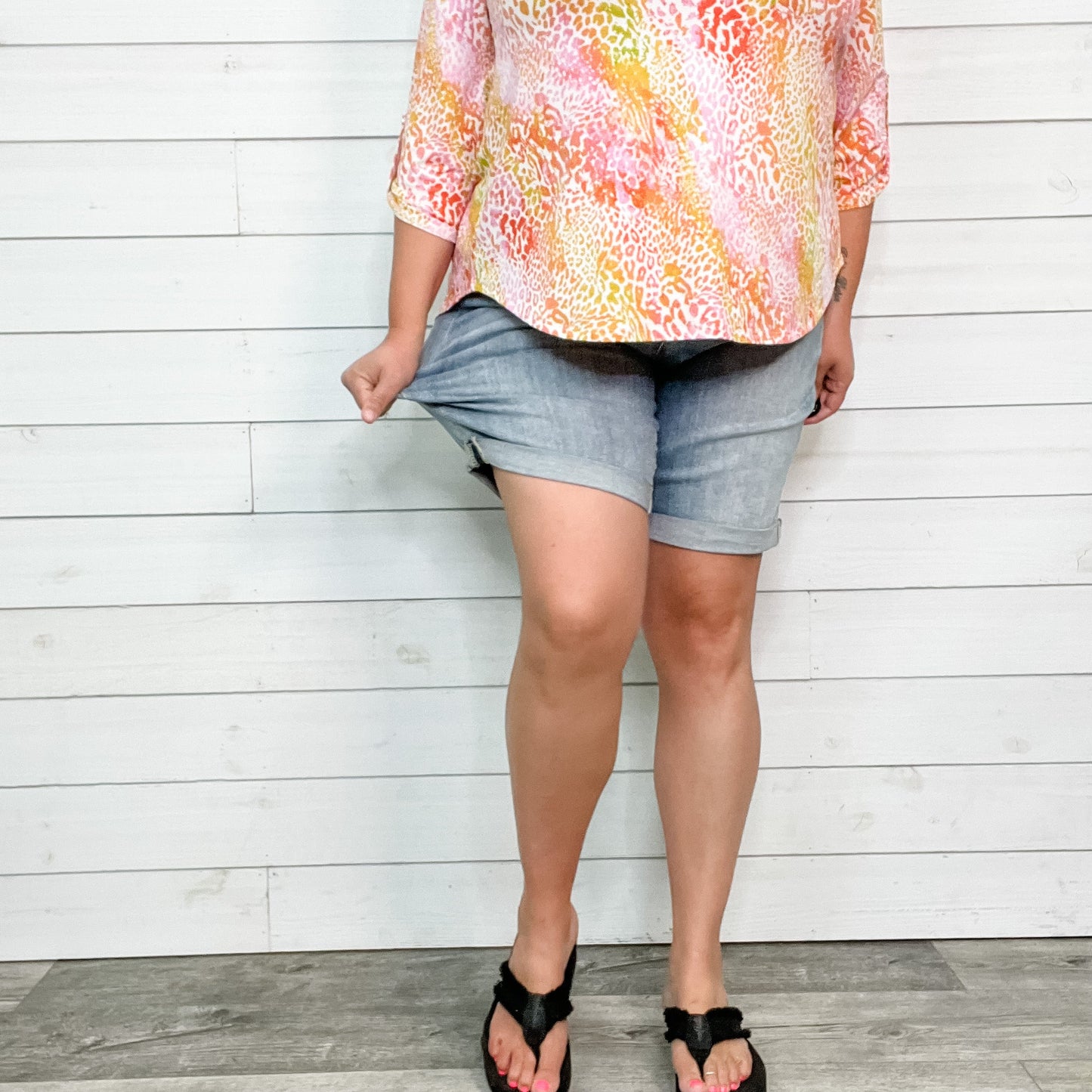 Judy Blue Classy and Sassy Bermuda Shorts