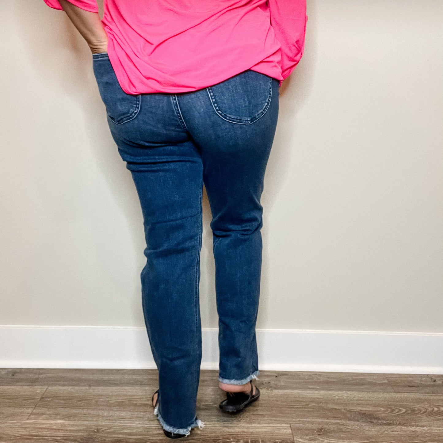 Judy Blue "Double the Fun" Straight Leg Jeans
