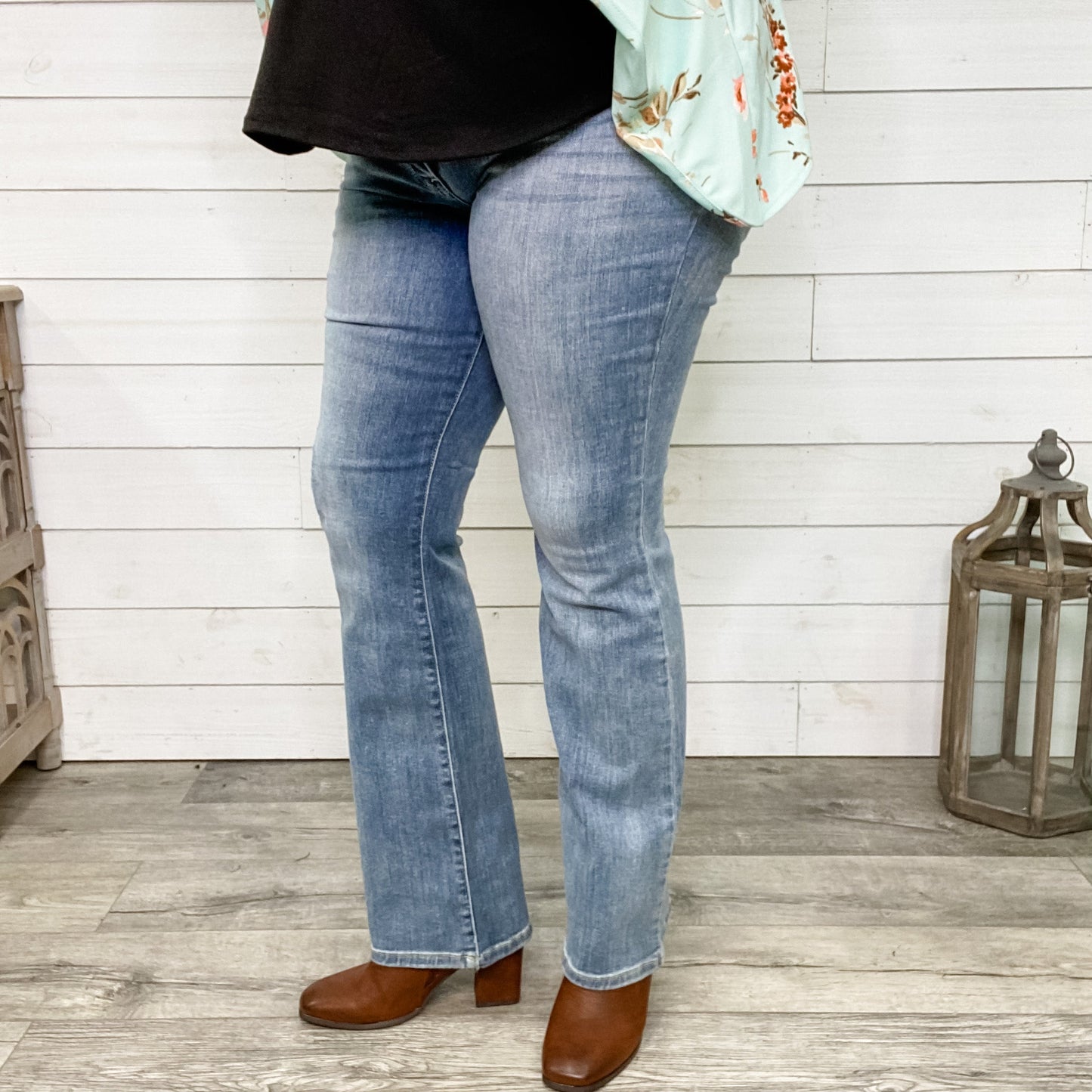 Judy Blue "Drink A Beer" Bootcut Jeans