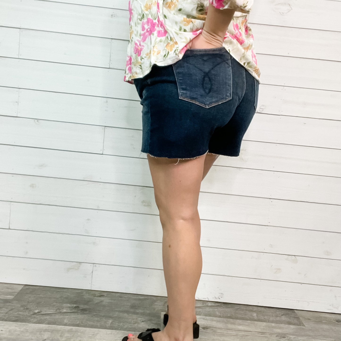 Judy Blue "Essentially Yours" Buttonfly Shorts