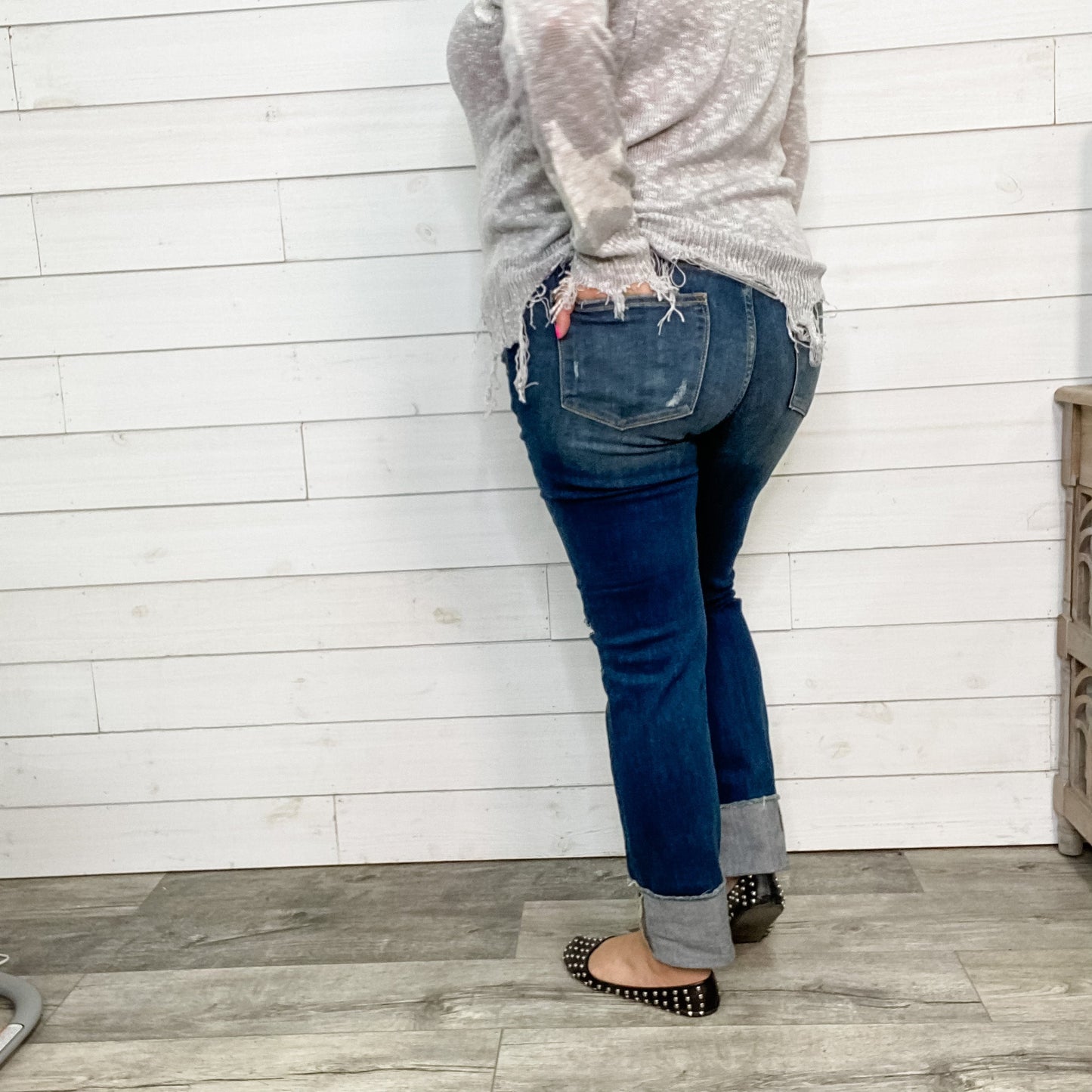 Judy Blue "Fall Vibes" Straight Leg Jeans