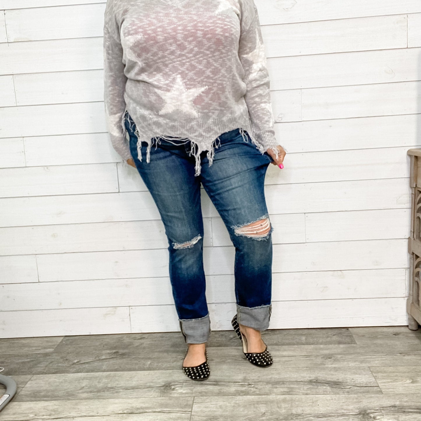 Judy Blue "Fall Vibes" Straight Leg Jeans