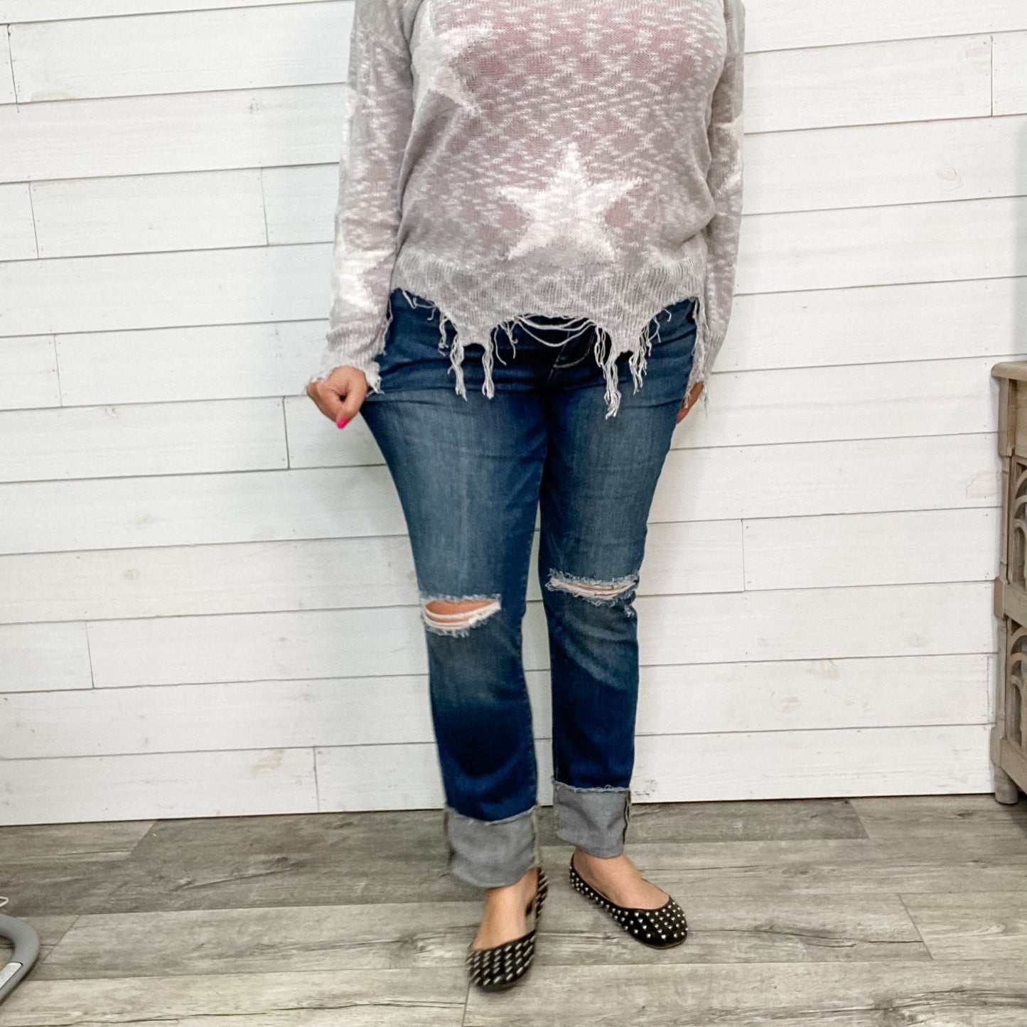 Judy Blue "Fall Vibes" Straight Leg Jeans