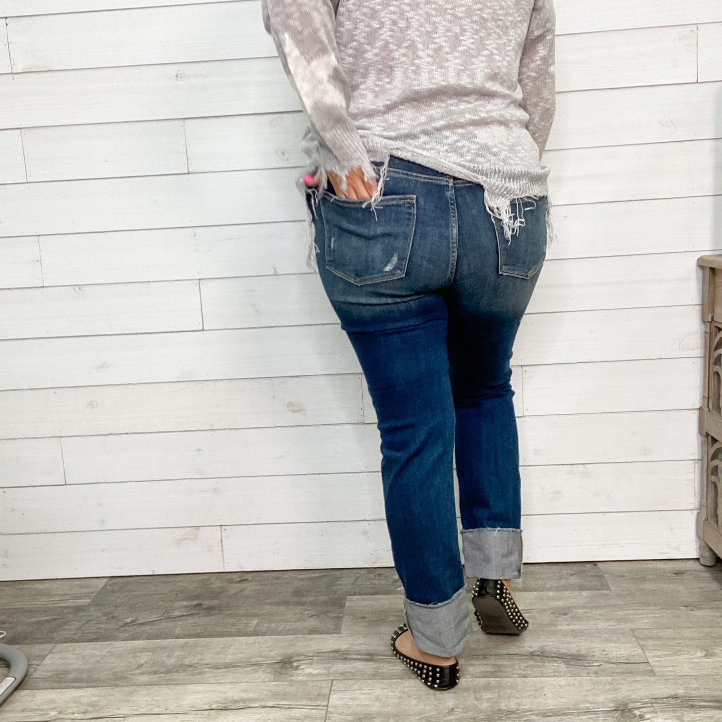Judy Blue "Fall Vibes" Straight Leg Jeans