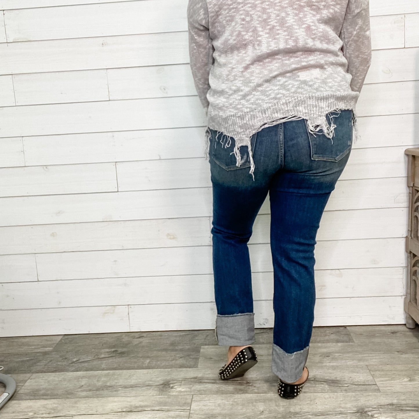 Judy Blue "Fall Vibes" Straight Leg Jeans