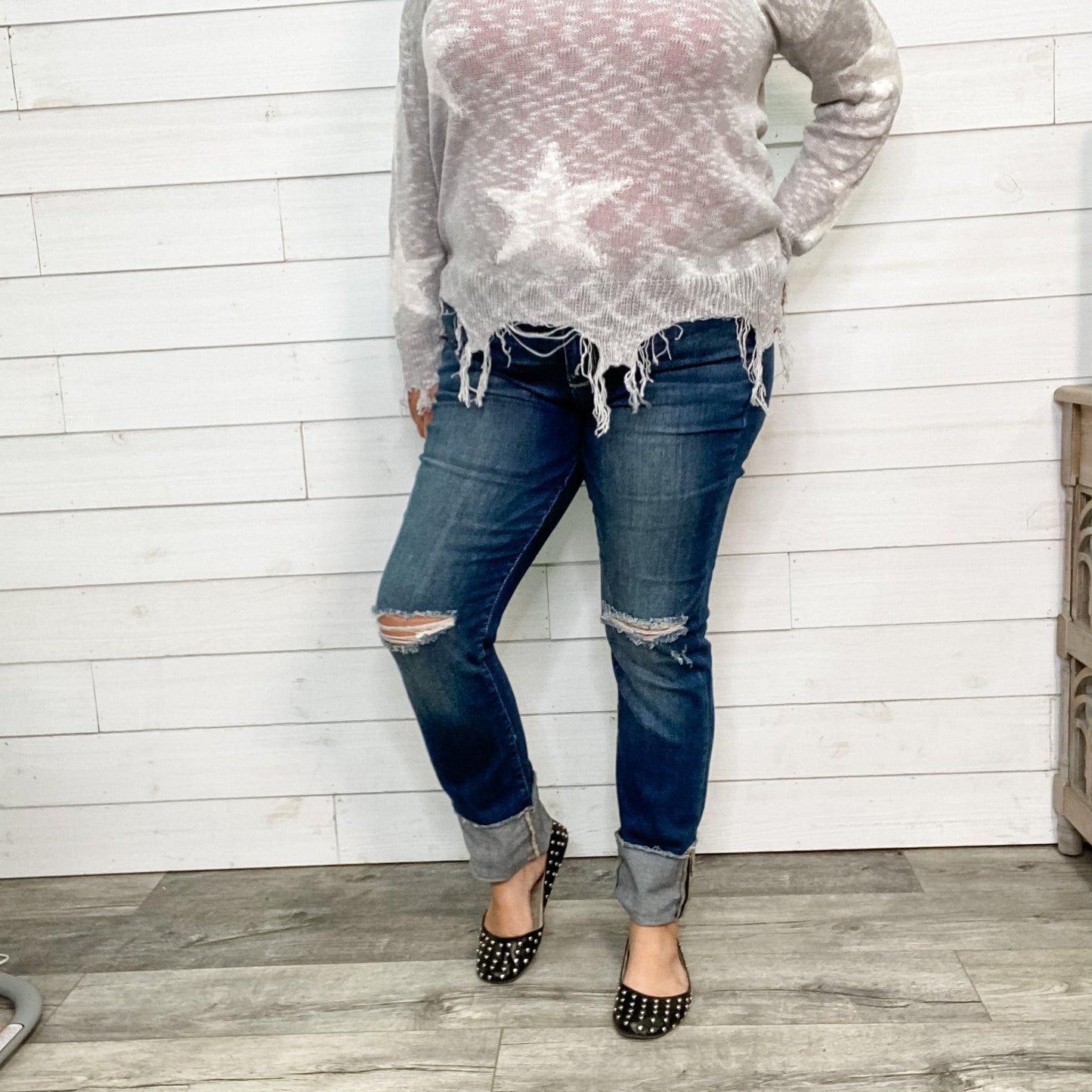 Judy Blue "Fall Vibes" Straight Leg Jeans