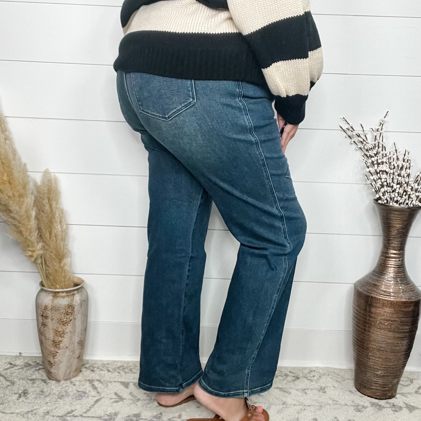 Judy Blue "Far West" Straight Leg Jeans