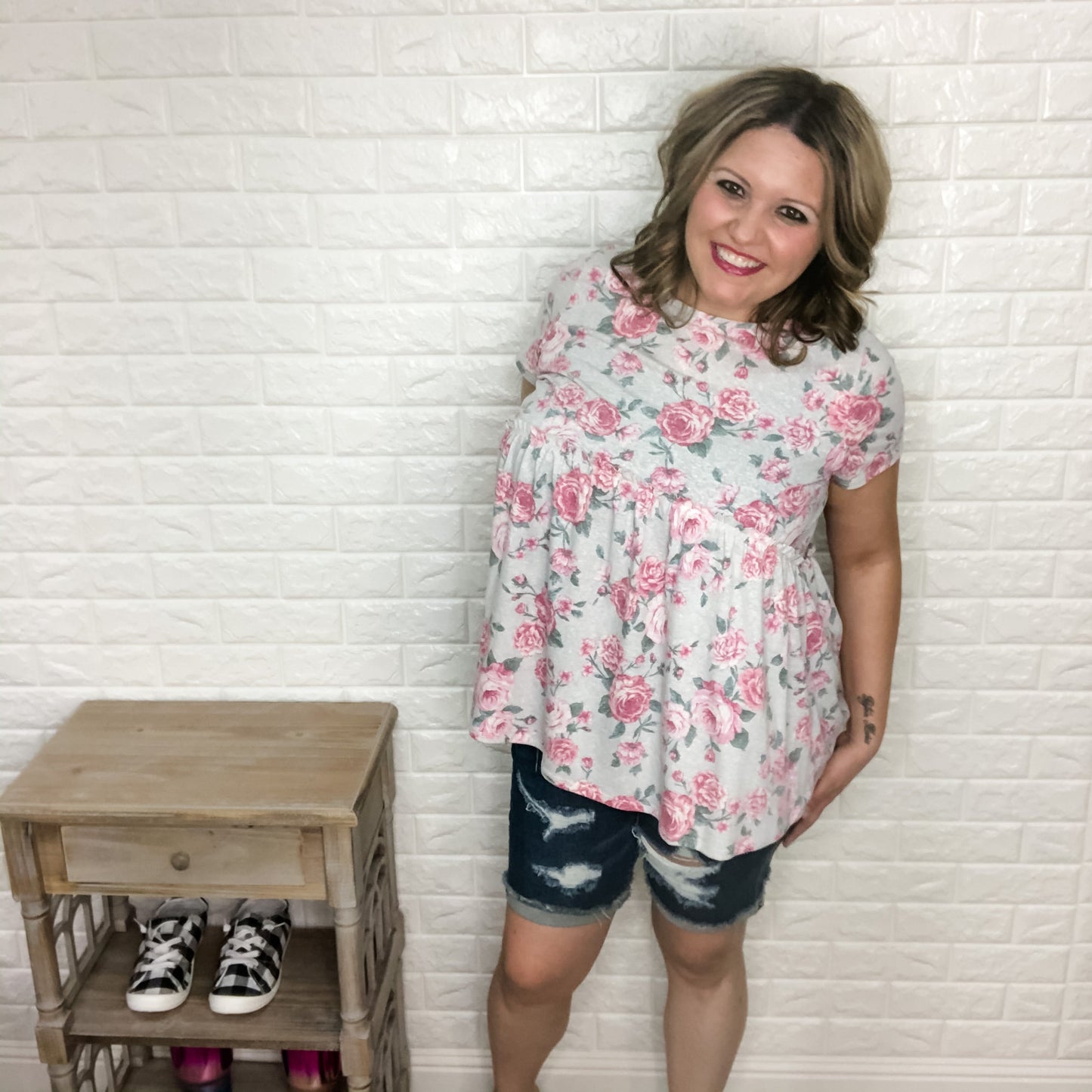 Judy Blue "Feeling Destroyed" Bermuda Shorts