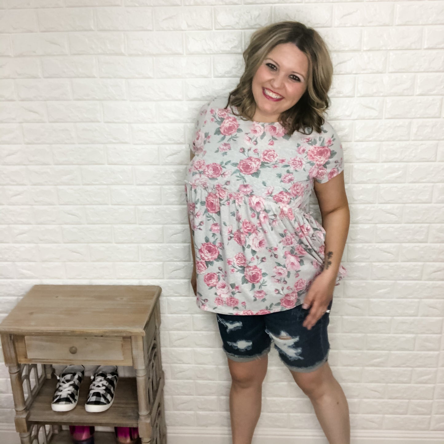 Judy Blue "Feeling Destroyed" Bermuda Shorts