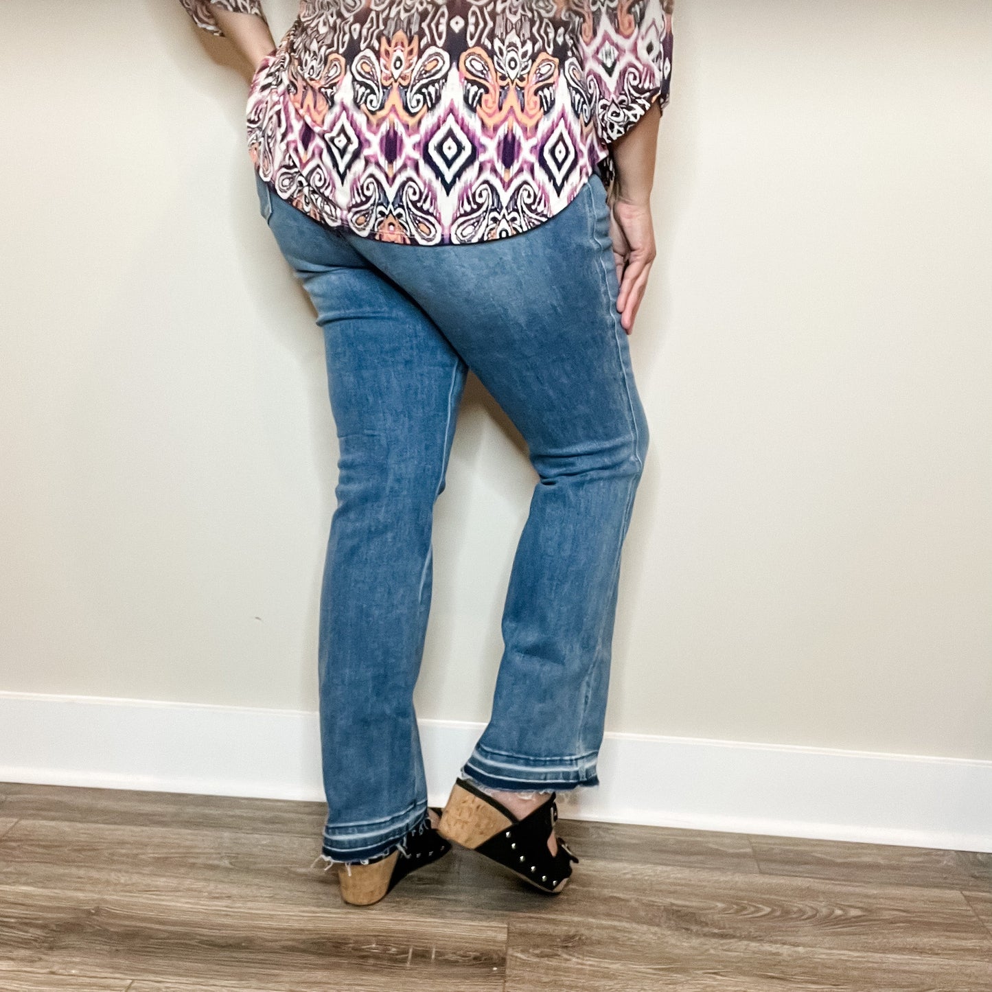 Judy Blue "Fly like An Eagle" Tummy Control Bootcut Jeans