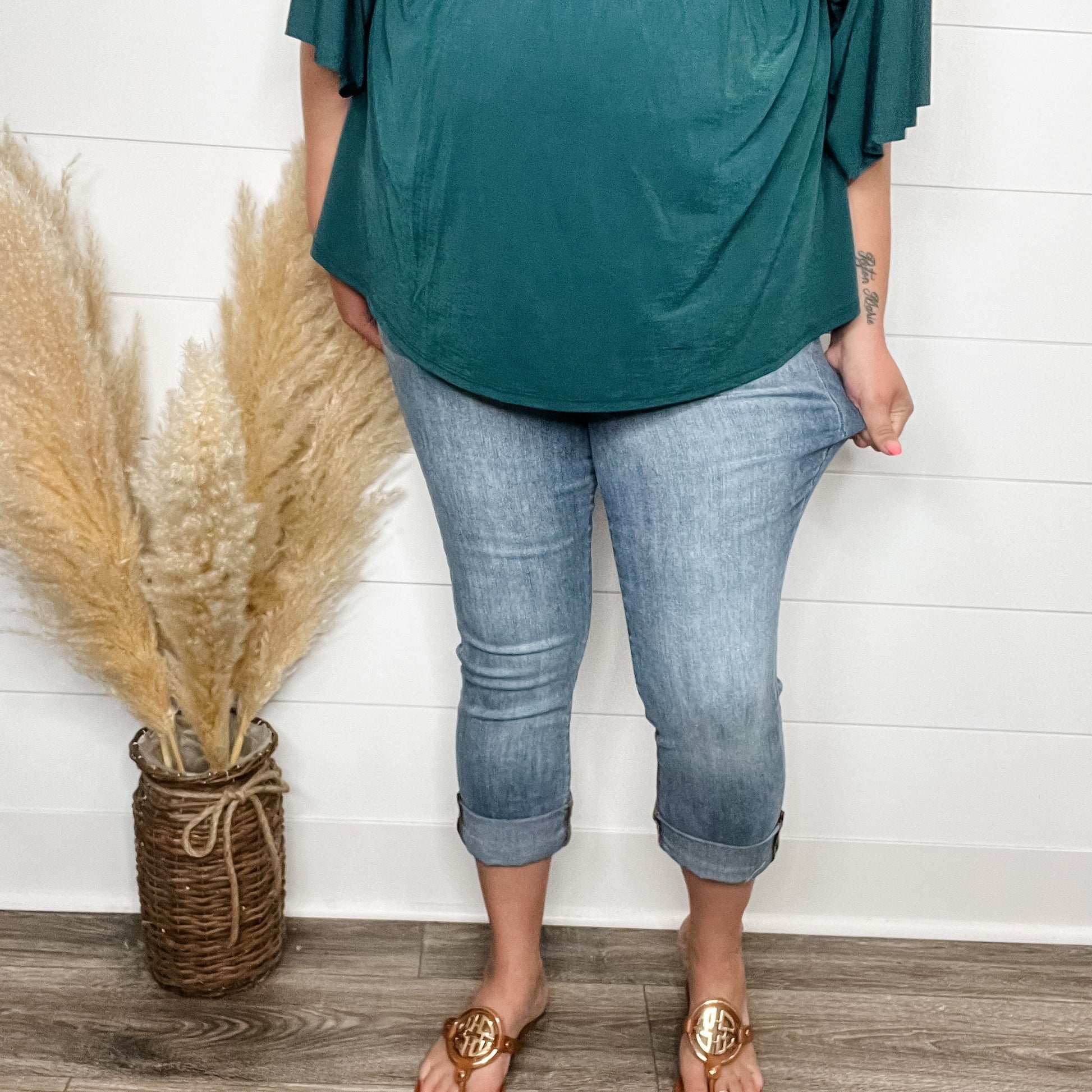 Judy Blue "Funny Business" Capris