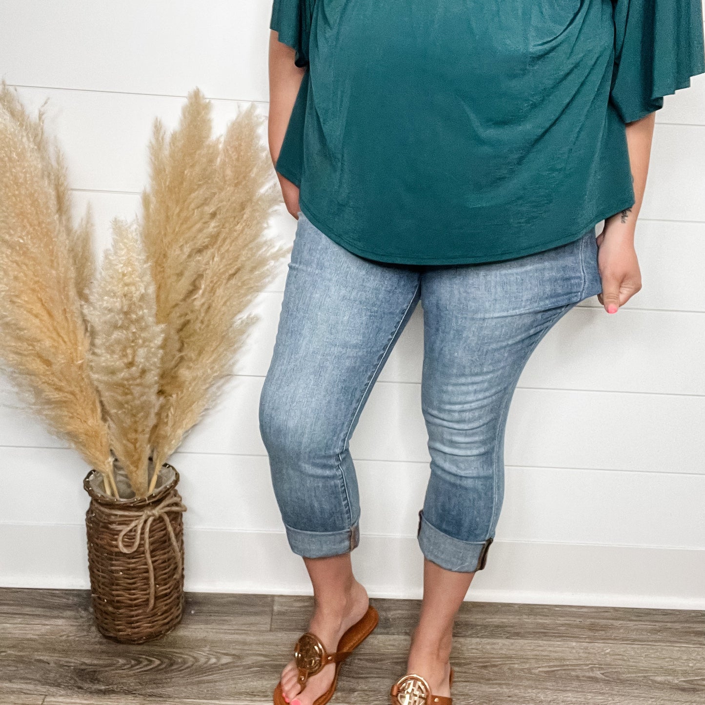 Judy Blue "Funny Business" Capris