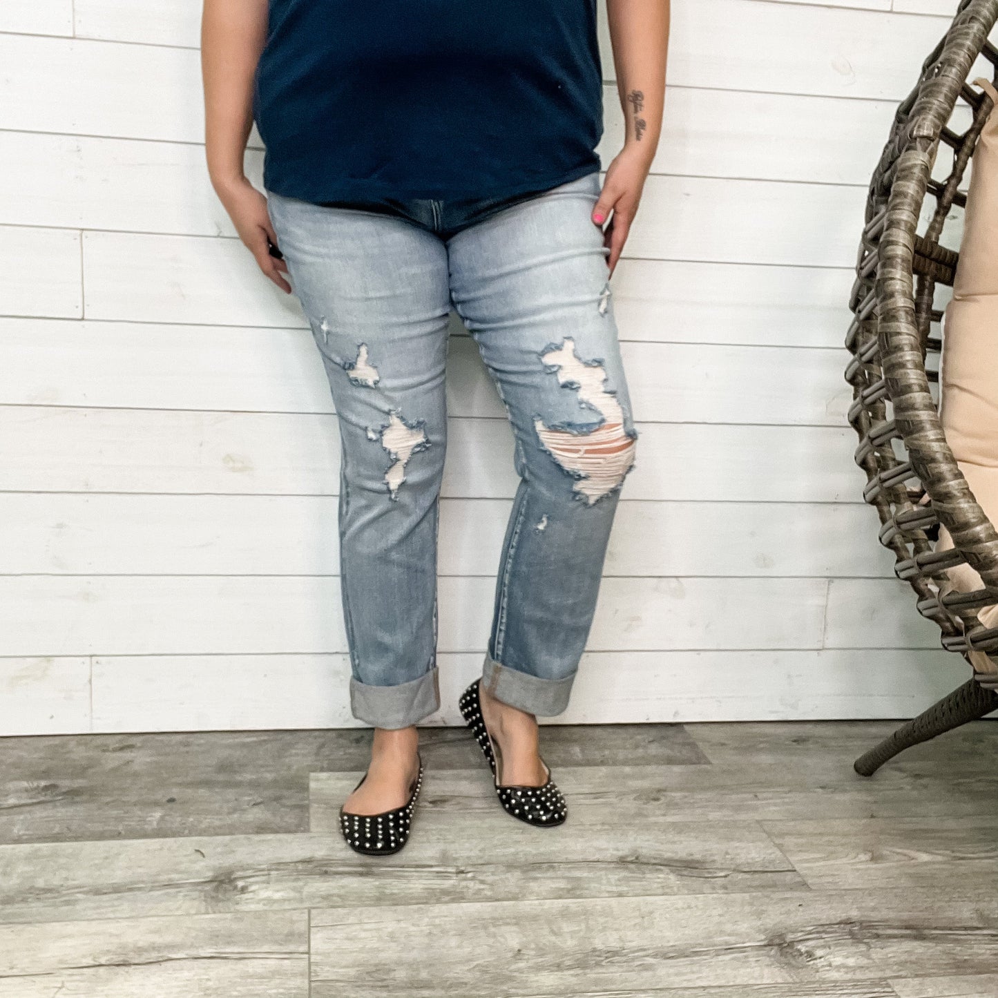 Judy Blue "Holy Grail 2.0" Boyfriend jeans!