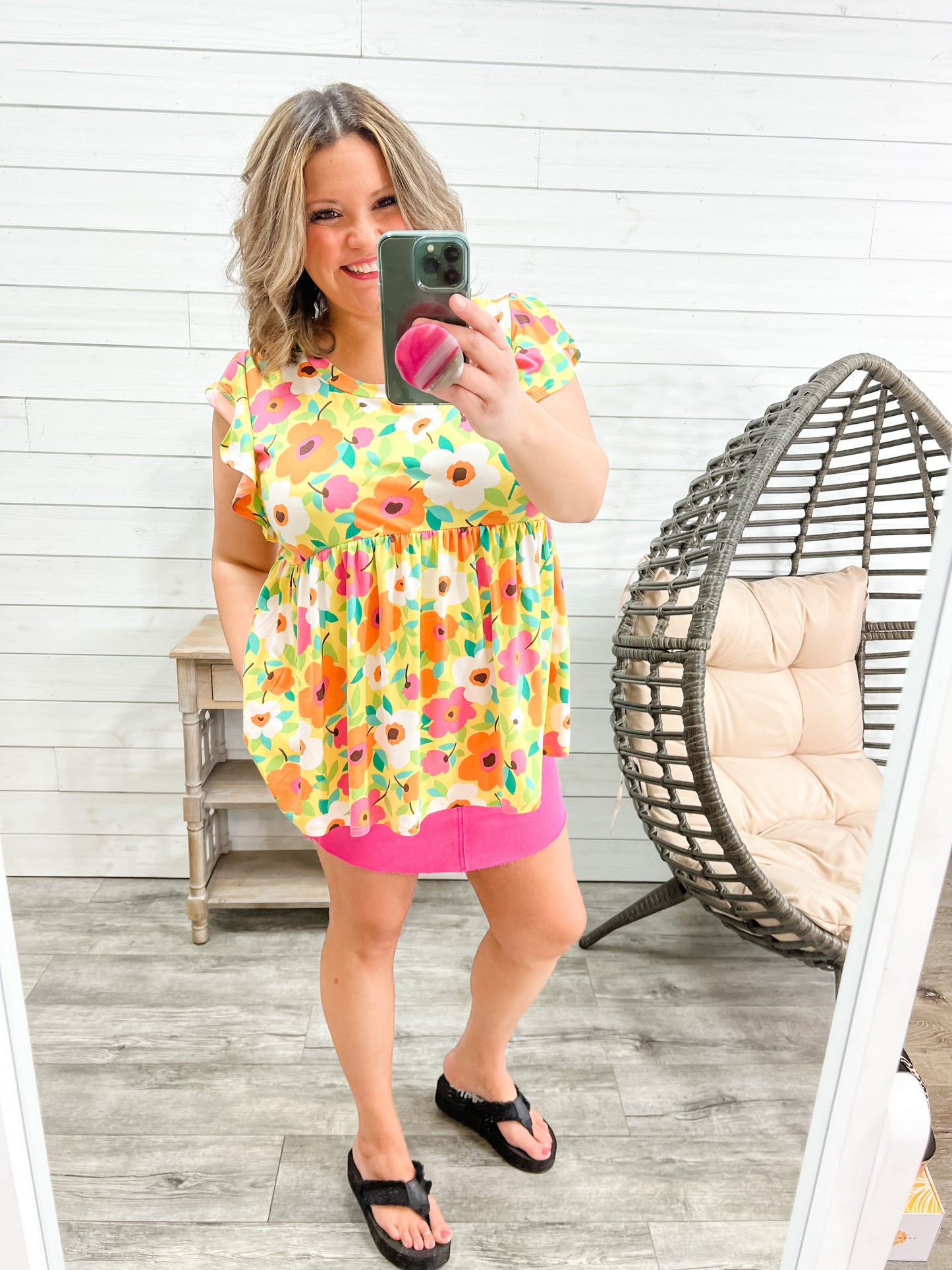 Judy Blue Hot Pink Skirt