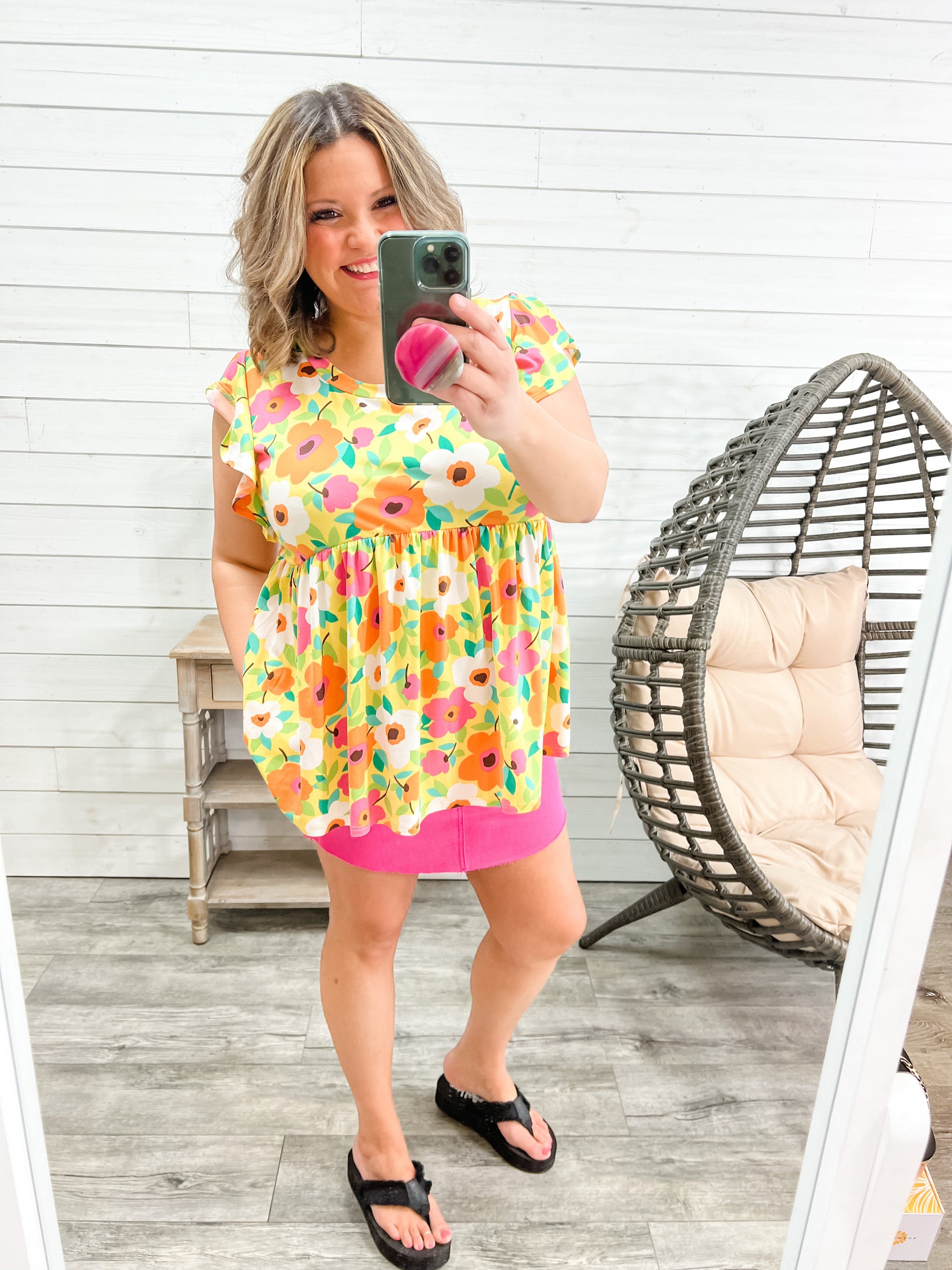 Judy Blue Hot Pink Skirt