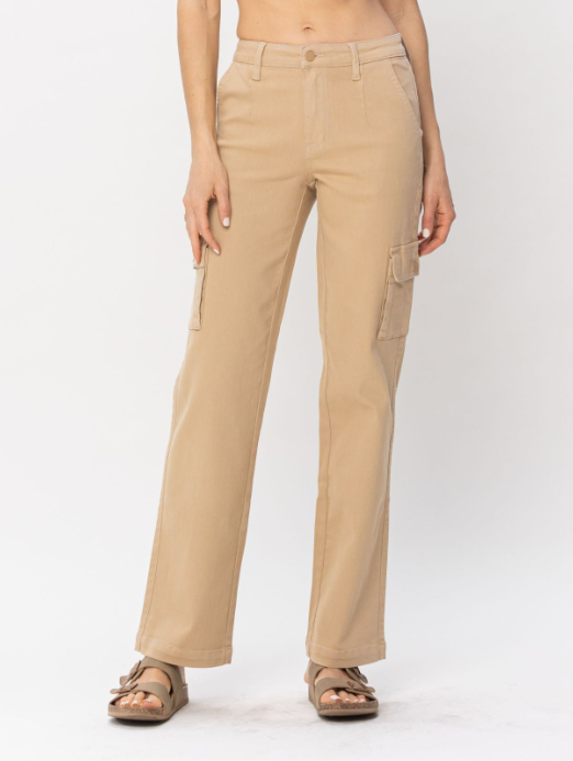 Judy Blue Khaki Cargo Pants