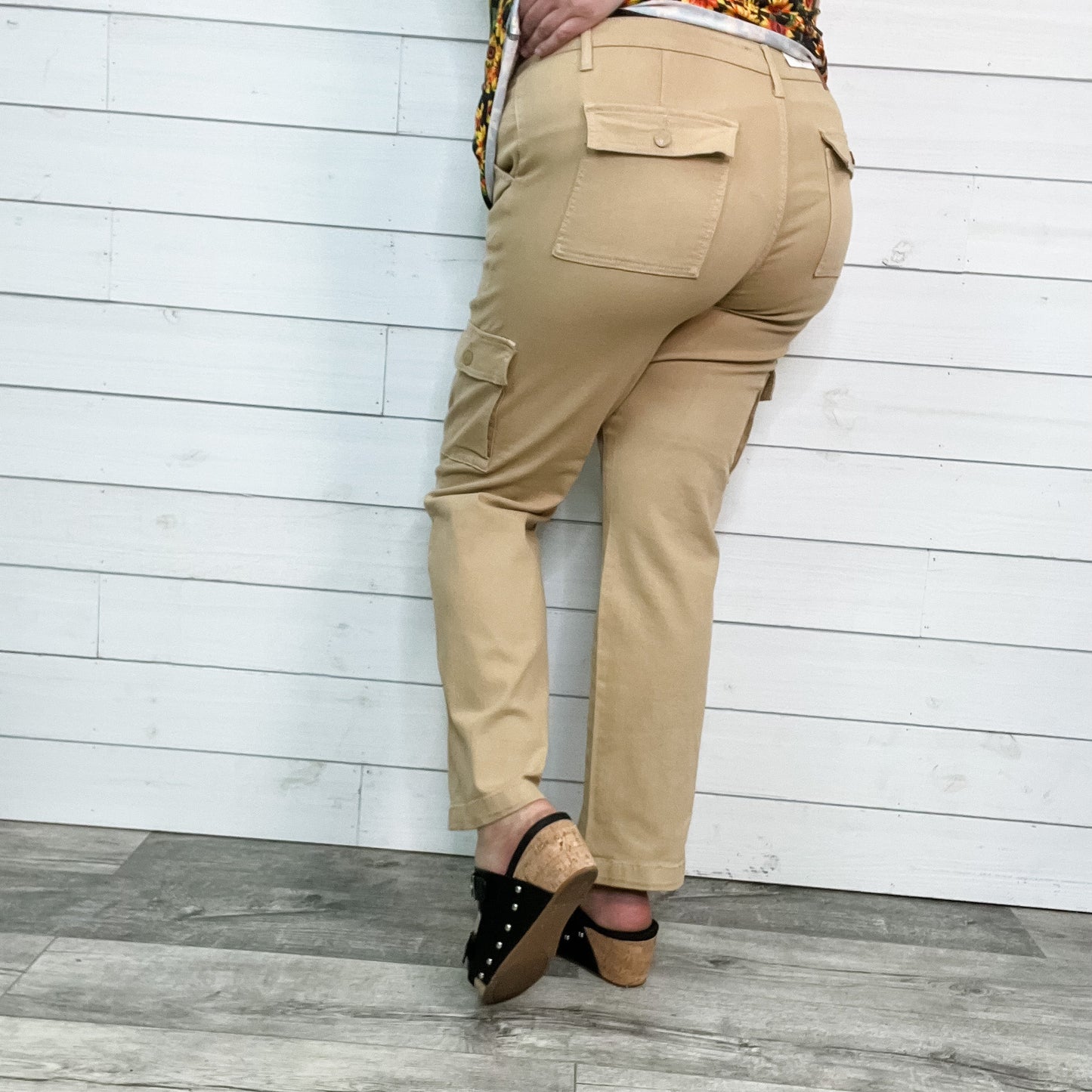 Judy Blue Khaki Cargo Pants