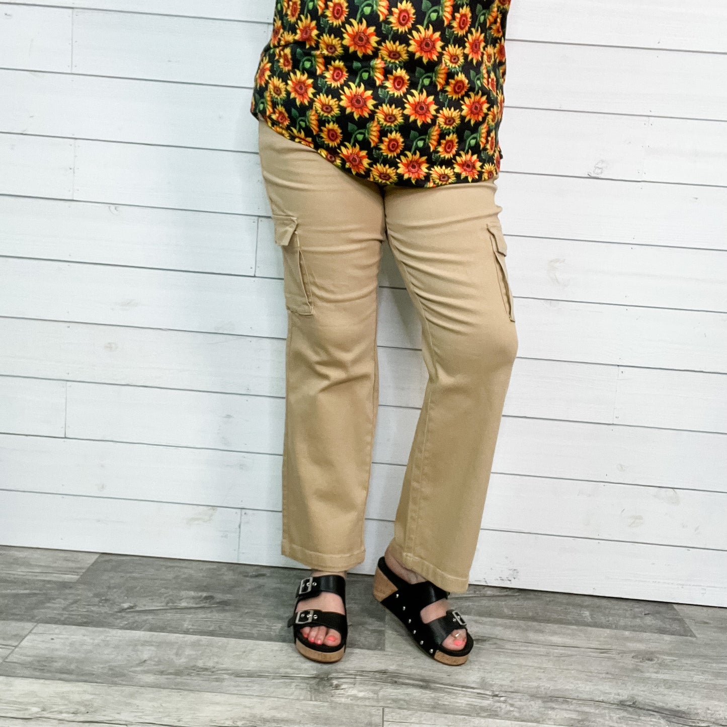 Judy Blue Khaki Cargo Pants
