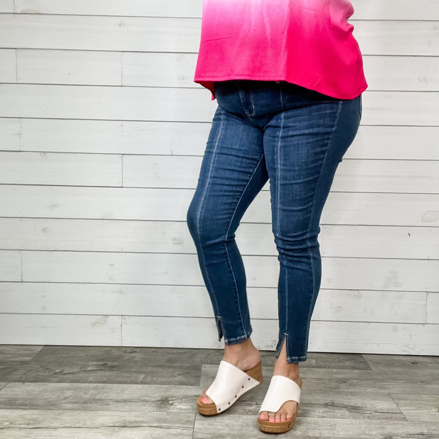 Judy Blue "Line Dance" Skinny Jeans
