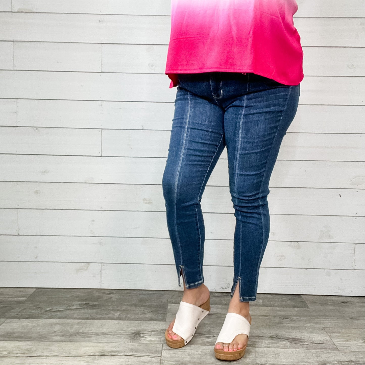 Judy Blue "Line Dance" Skinny Jeans