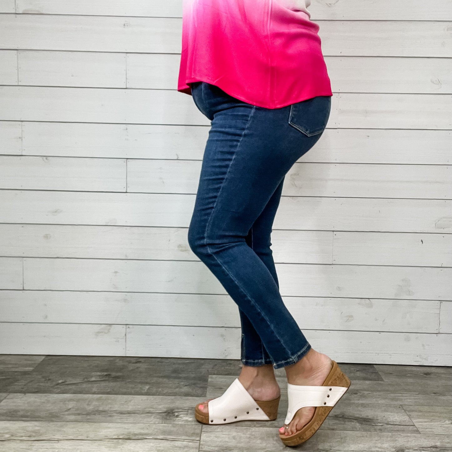 Judy Blue "Line Dance" Skinny Jeans