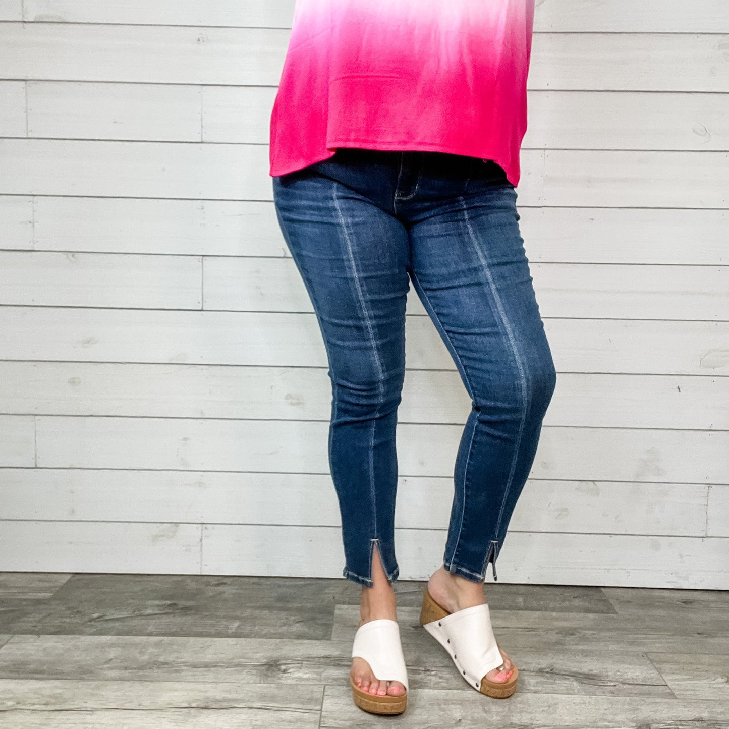 Judy Blue "Line Dance" Skinny Jeans