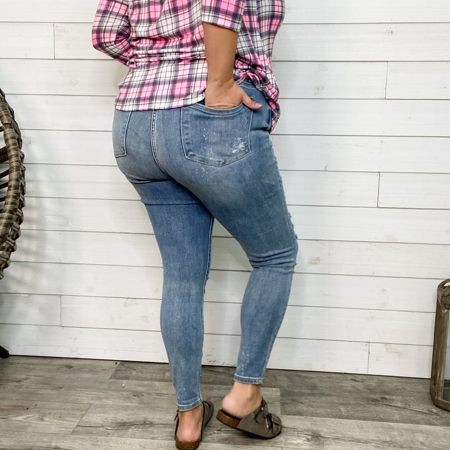 Judy Blue "Magically Delicious" Destroyed Skinny Jeans
