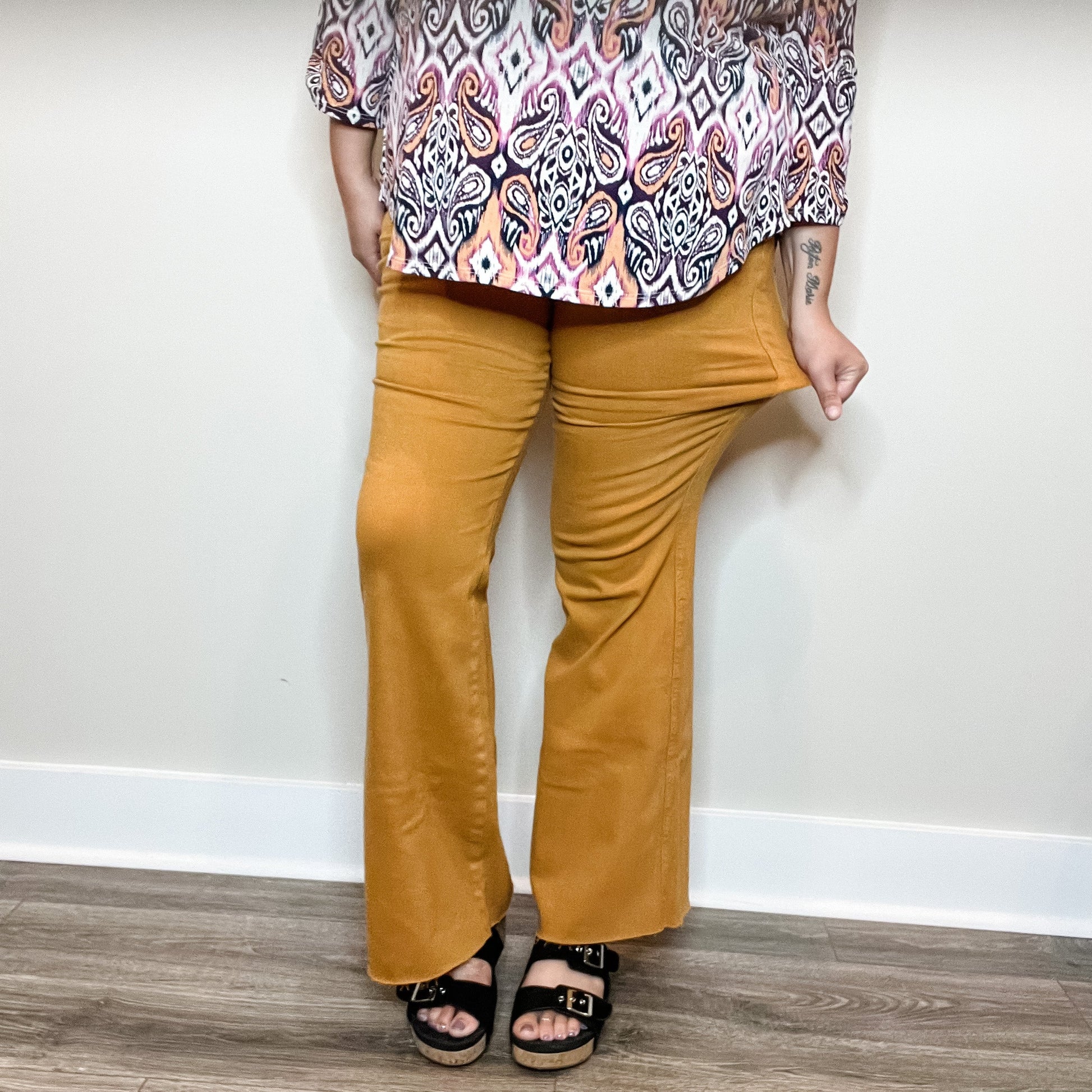 Judy Blue Marigold Tummy Control Flares