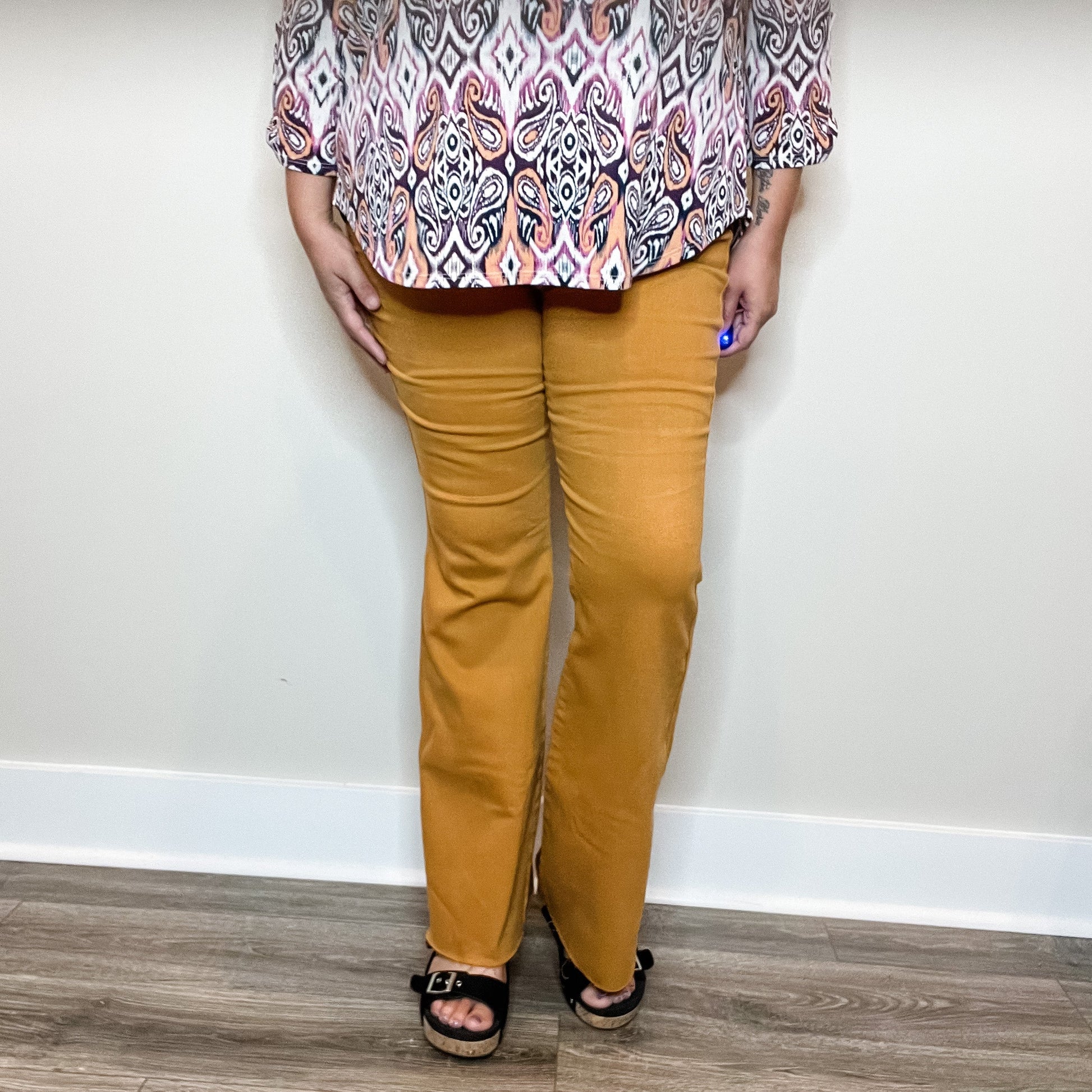 Judy Blue Marigold Tummy Control Flares