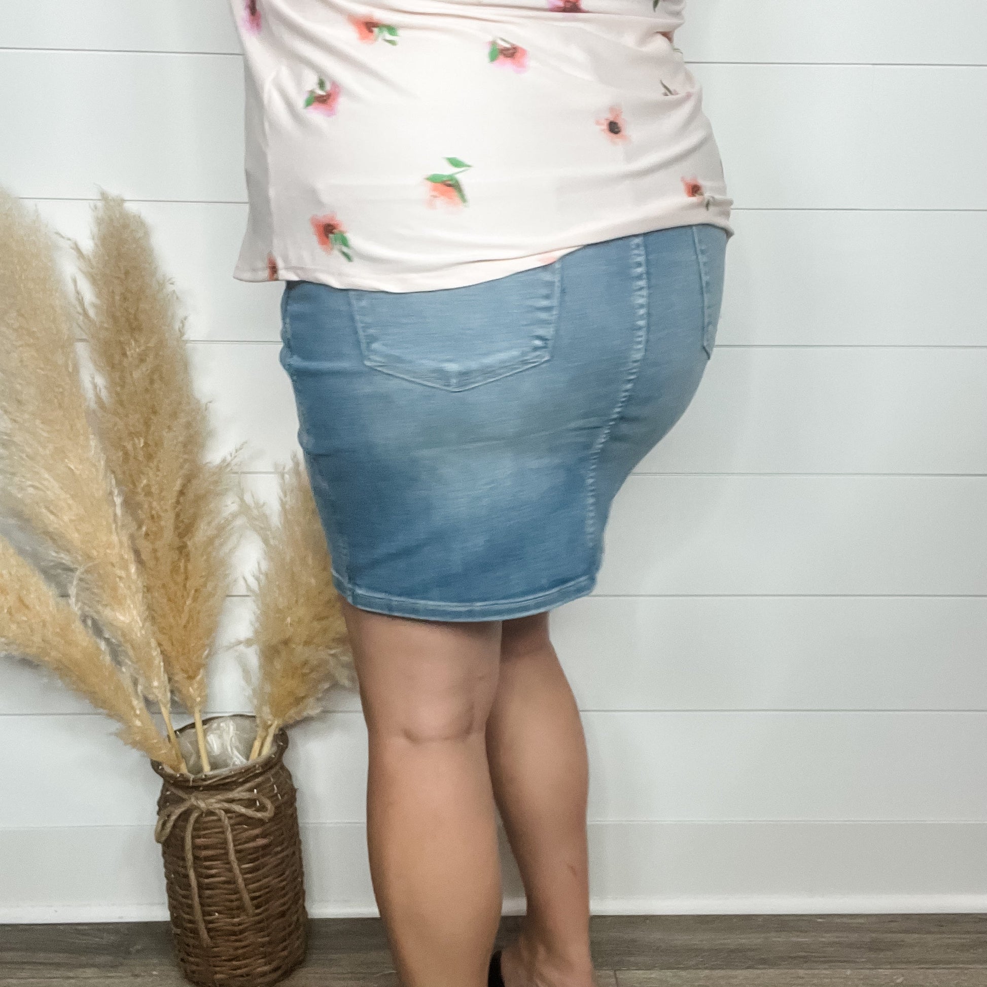 Judy Blue "ooh la la" Tummy Control Skirt