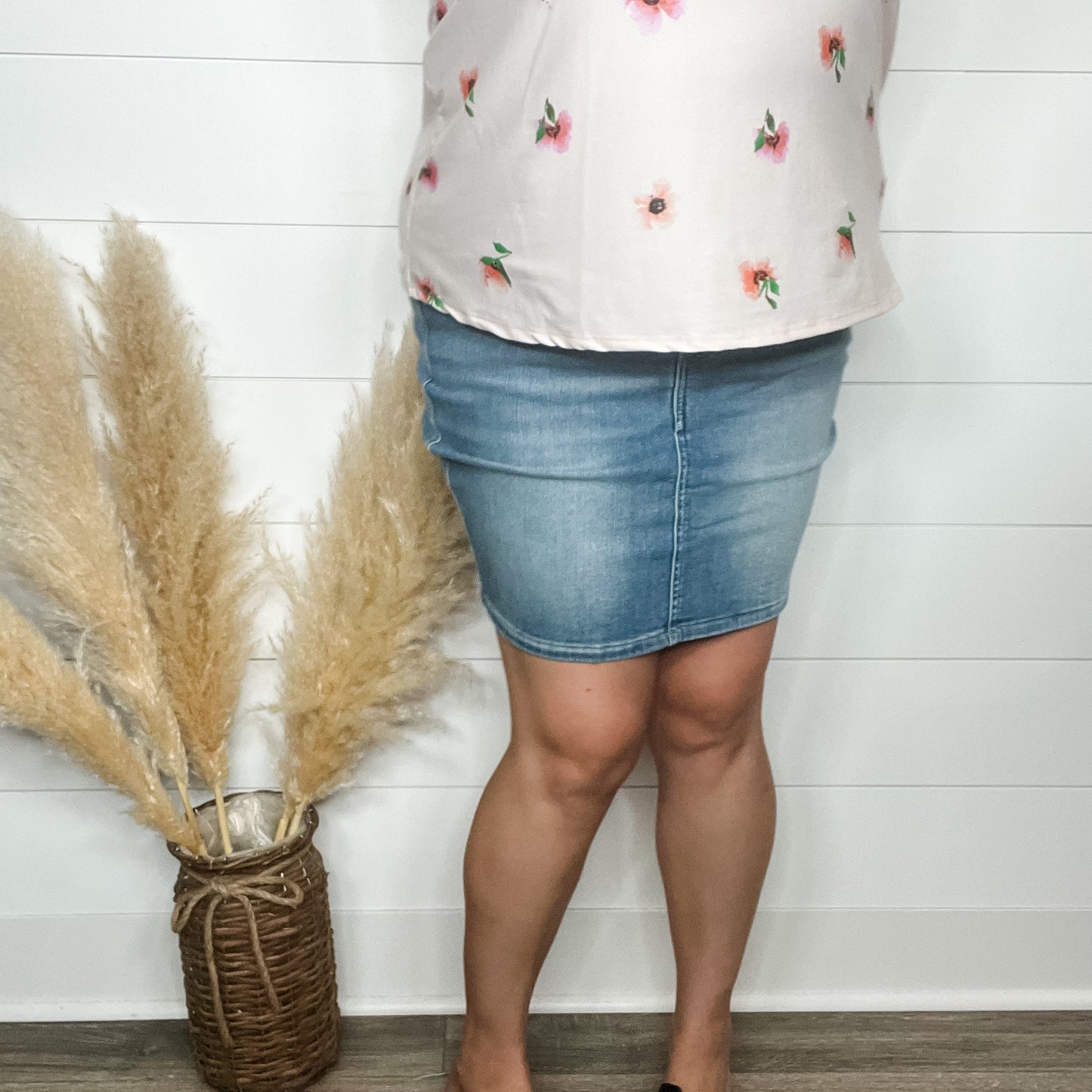 Judy Blue "ooh la la" Tummy Control Skirt