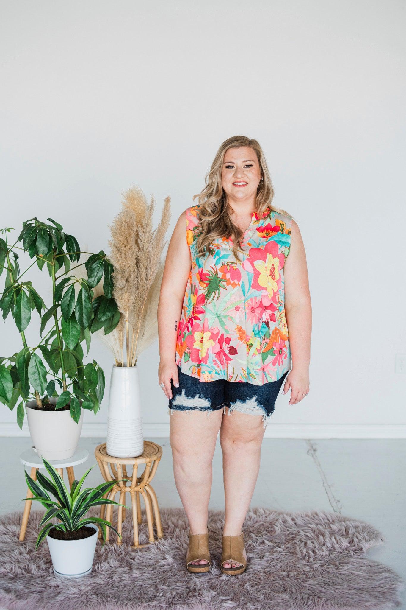 Judy Blue "Rockin Summer" Shorts