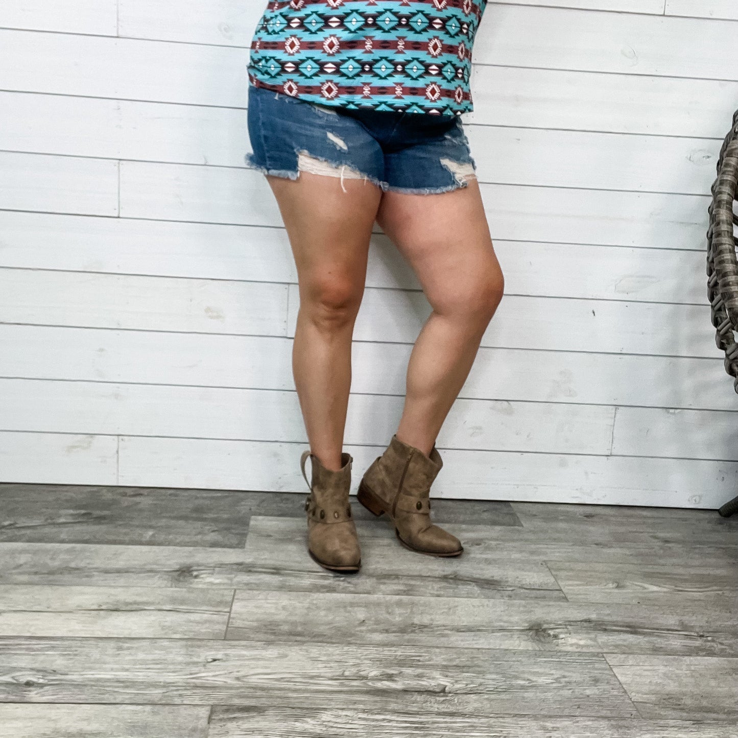 Judy Blue "Shorty Was Here" Mega Destroyed Shorts