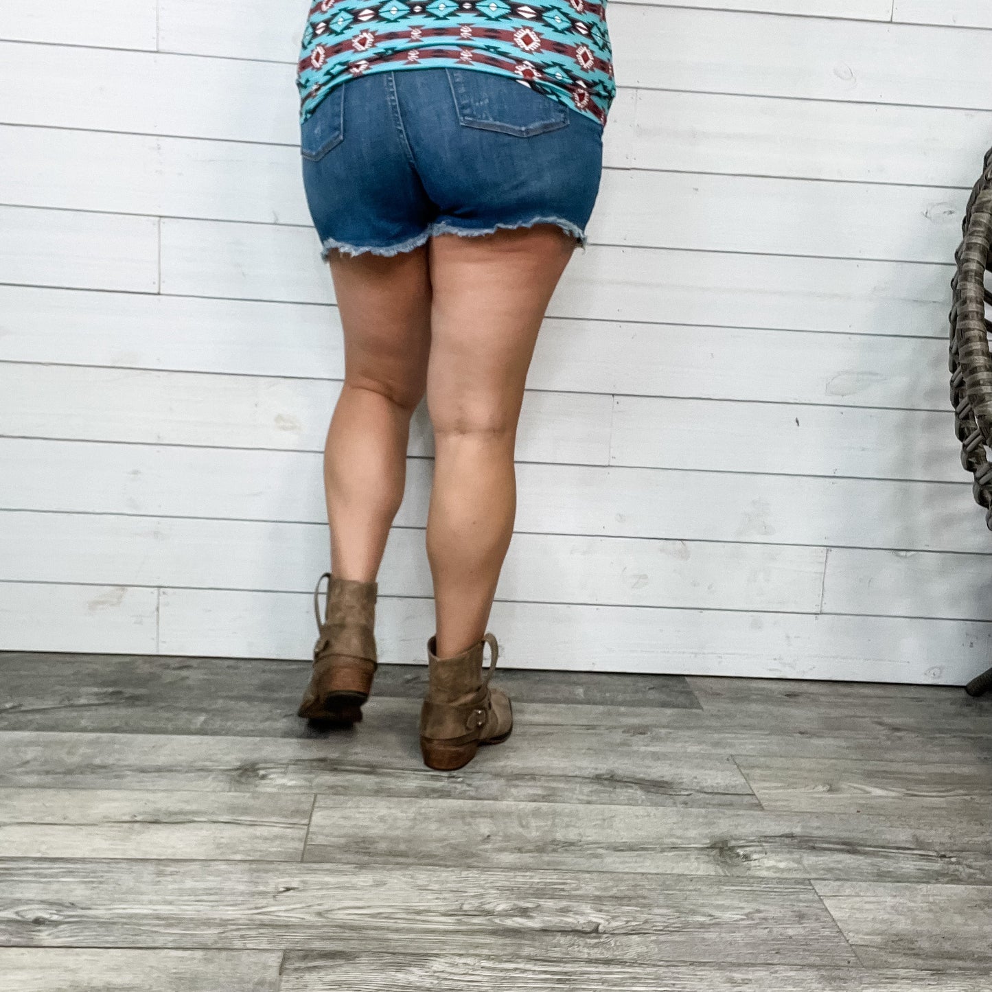Judy Blue "Shorty Was Here" Mega Destroyed Shorts