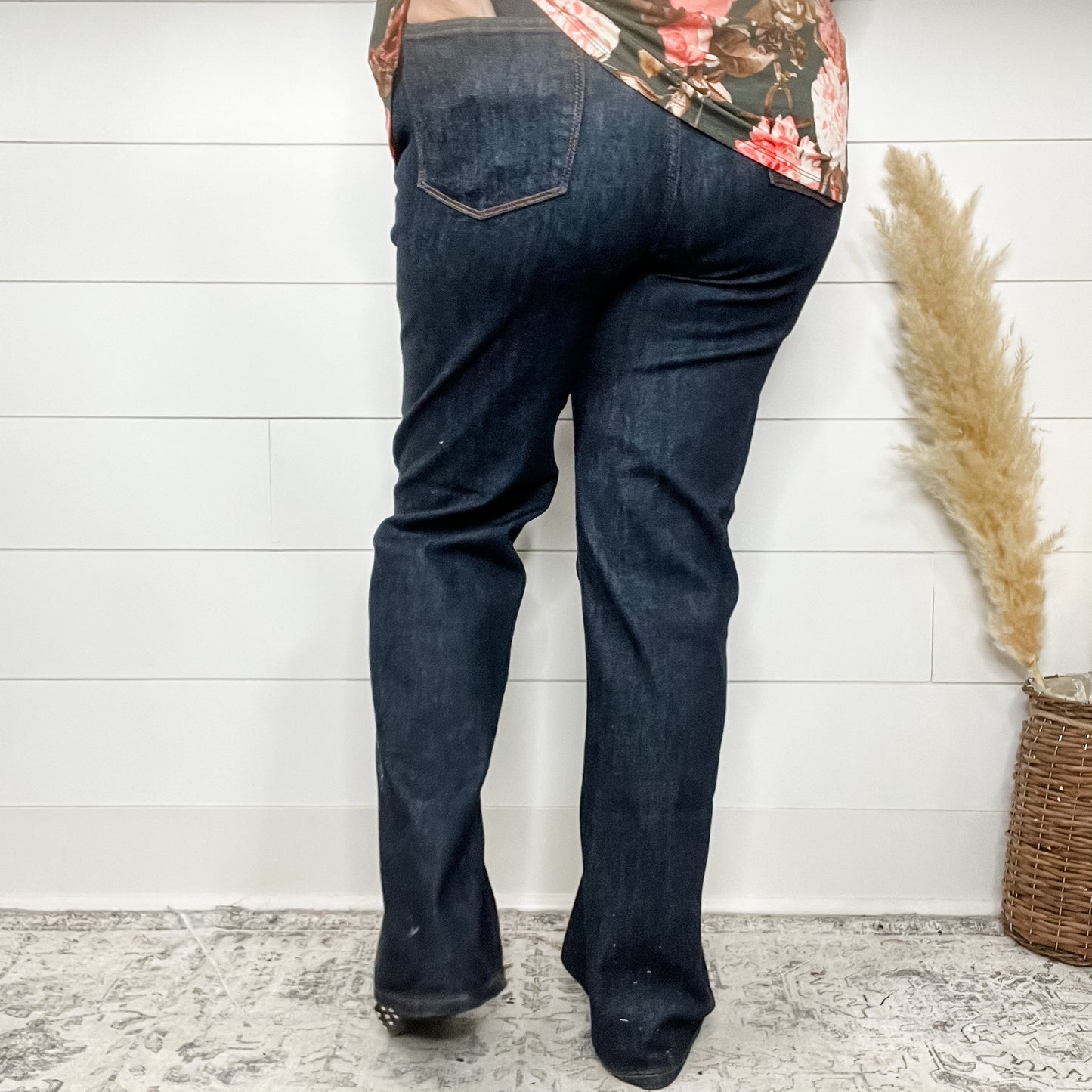 Judy Blue "Sky High" Wide Leg Jeans
